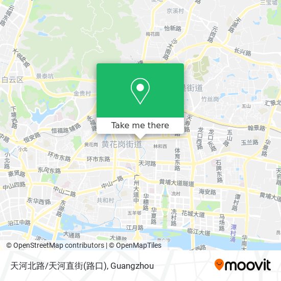 天河北路/天河直街(路口) map