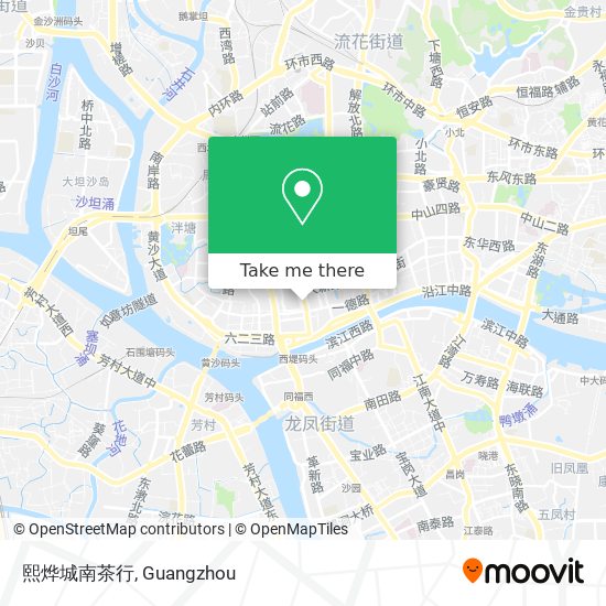 熙烨城南茶行 map