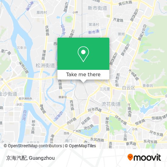 京海汽配 map