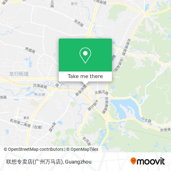 联想专卖店(广州万马店) map