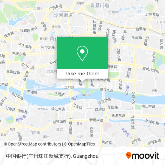 中国银行(广州珠江新城支行) map