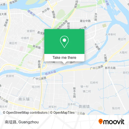南堤路 map