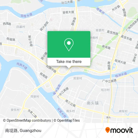 南堤路 map