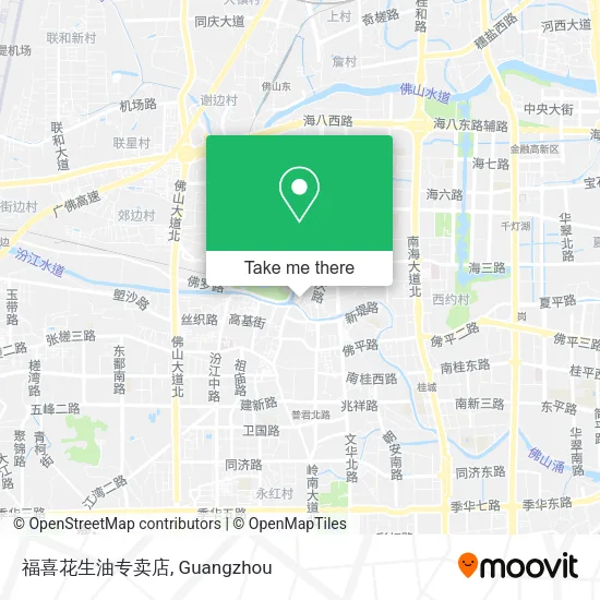 福喜花生油专卖店 map