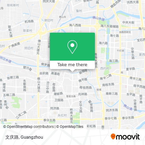 文庆路 map