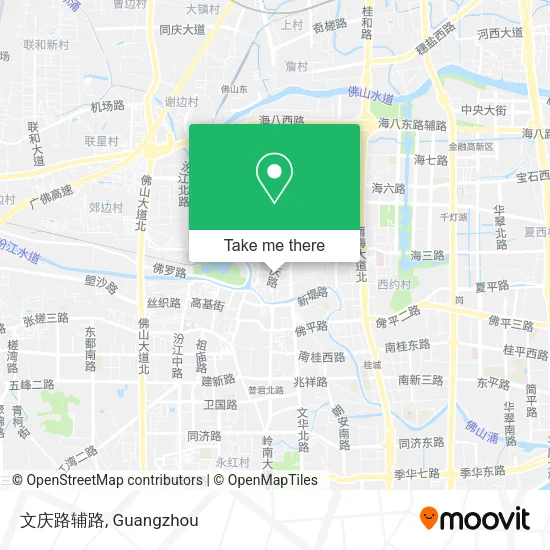 文庆路辅路 map