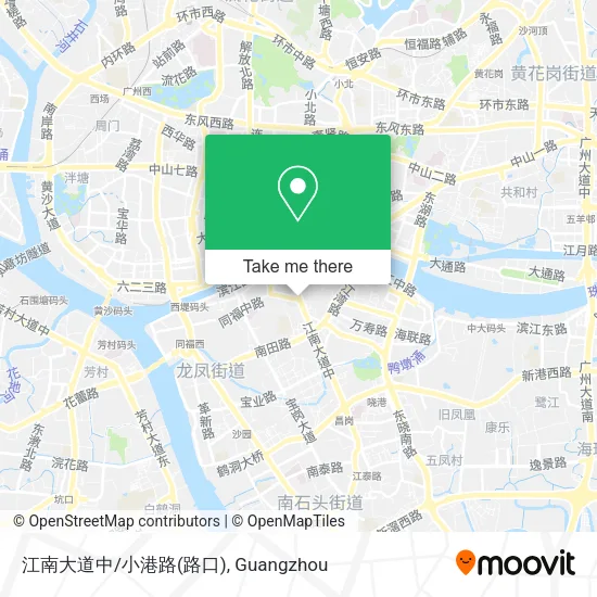 江南大道中/小港路(路口) map