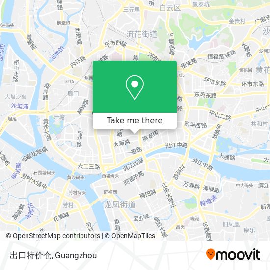 出口特价仓 map