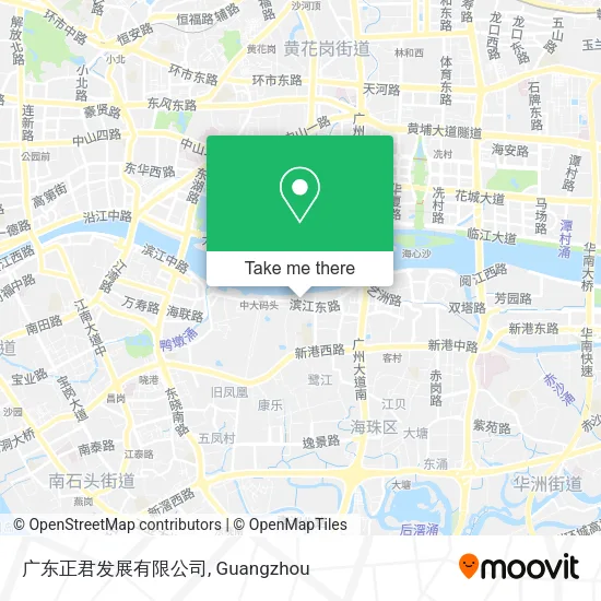 广东正君发展有限公司 map