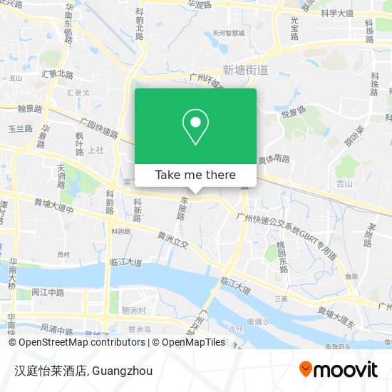 汉庭怡莱酒店 map
