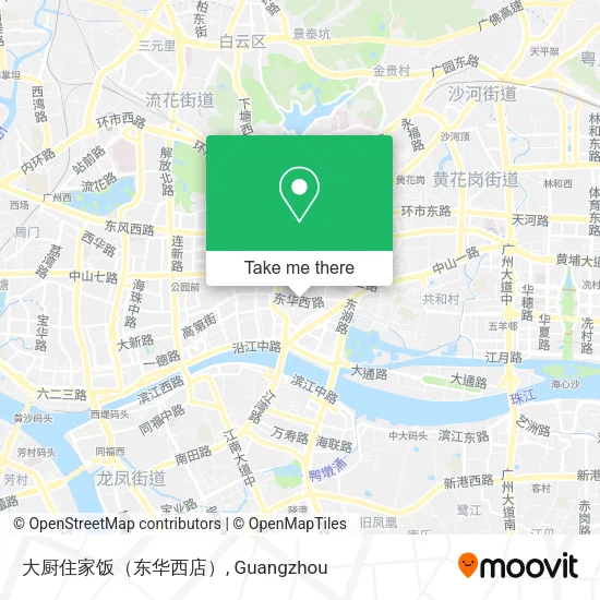 大厨住家饭（东华西店） map
