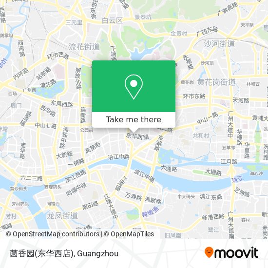 菌香园(东华西店) map