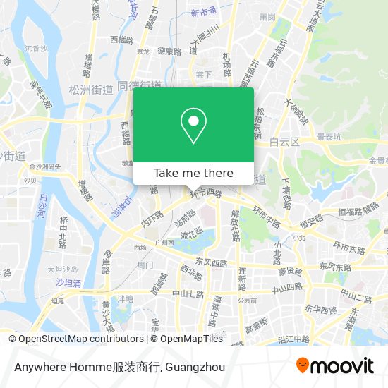 Anywhere Homme服装商行 map