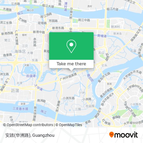 安踏(华洲路) map