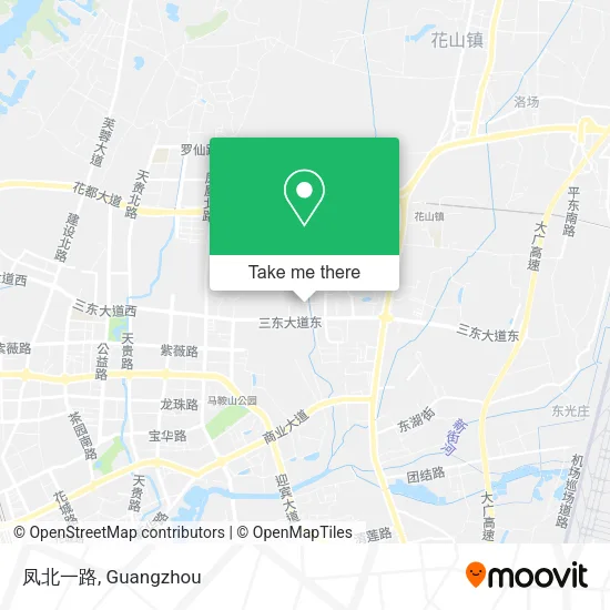 凤北一路 map