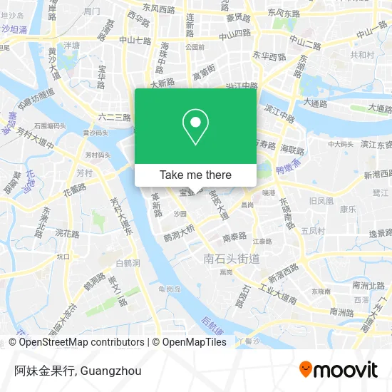 阿妹金果行 map