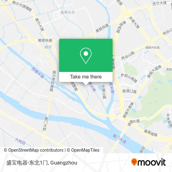 盛宝电器-东北1门 map