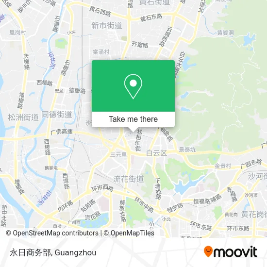 永日商务部 map