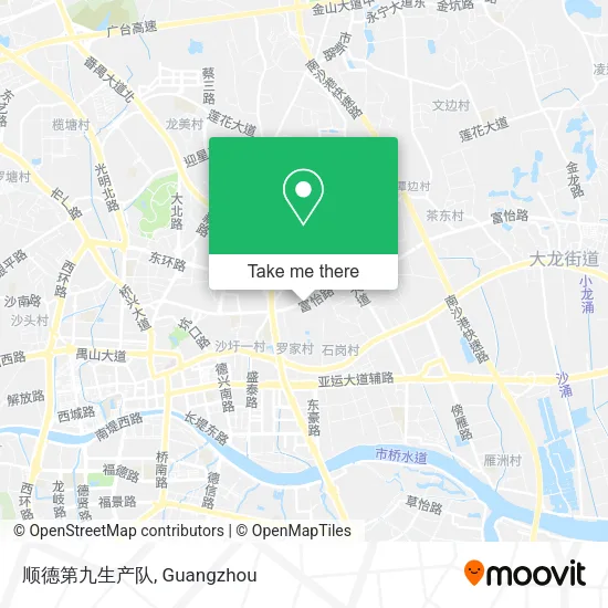 顺德第九生产队 map