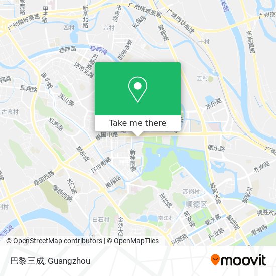 巴黎三成 map