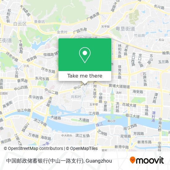 中国邮政储蓄银行(中山一路支行) map