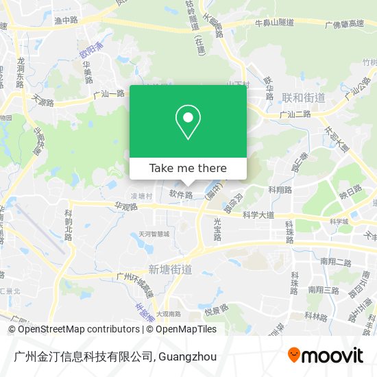 广州金汀信息科技有限公司 map