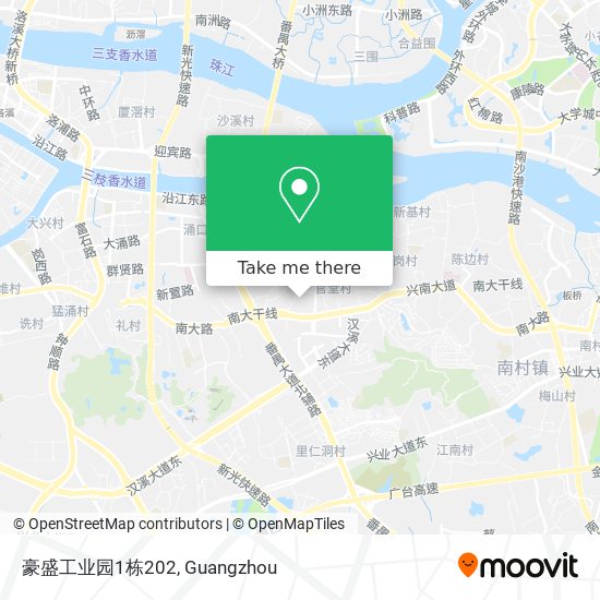 豪盛工业园1栋202 map