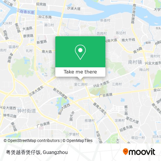 粤煲越香煲仔饭 map