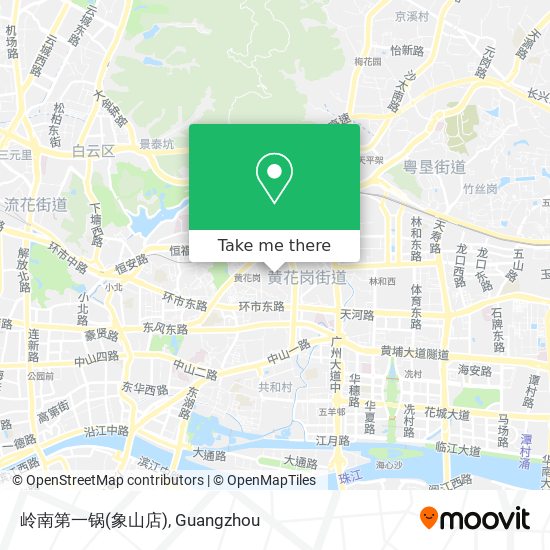 岭南第一锅(象山店) map