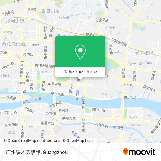 广州铁木轰趴馆 map