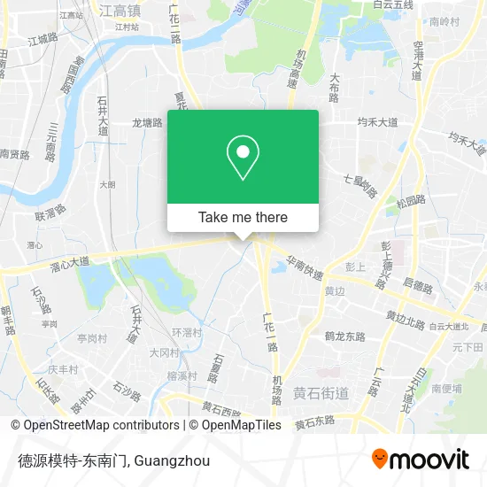 德源模特-东南门 map
