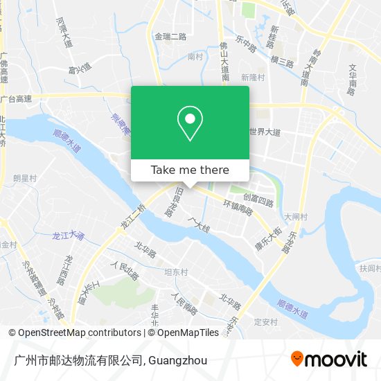 广州市邮达物流有限公司 map