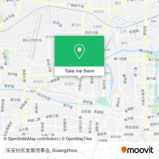乐安社区发展理事会 map