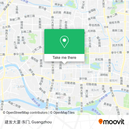 建发大厦-东门 map