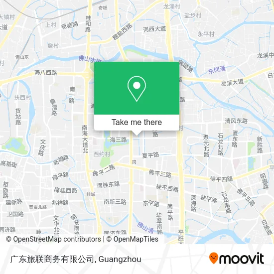 广东旅联商务有限公司 map