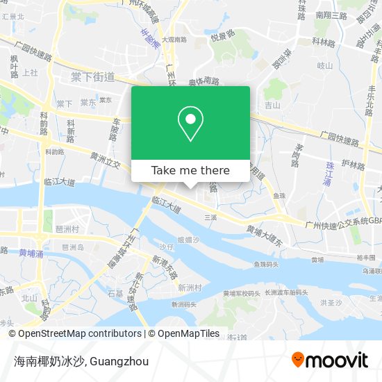 海南椰奶冰沙 map