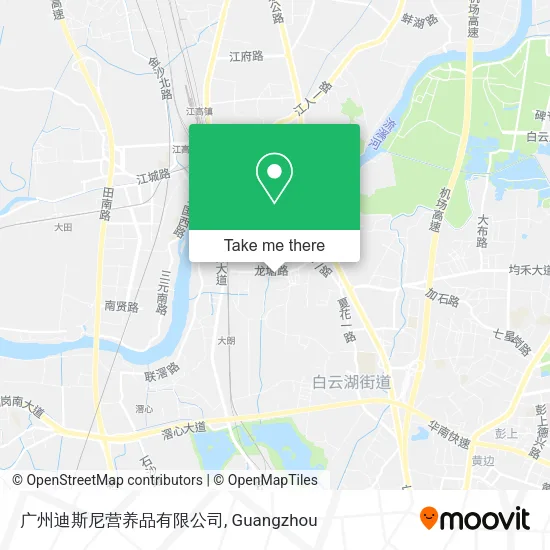广州迪斯尼营养品有限公司 map