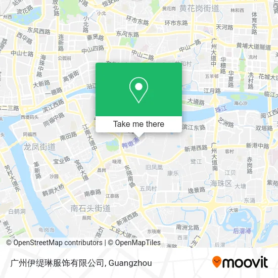 广州伊缇琳服饰有限公司 map