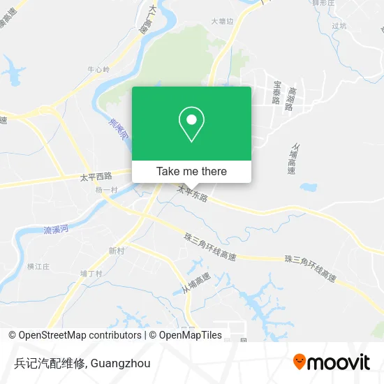 兵记汽配维修 map