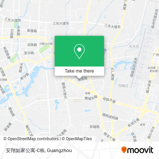 安翔如家公寓-C栋 map