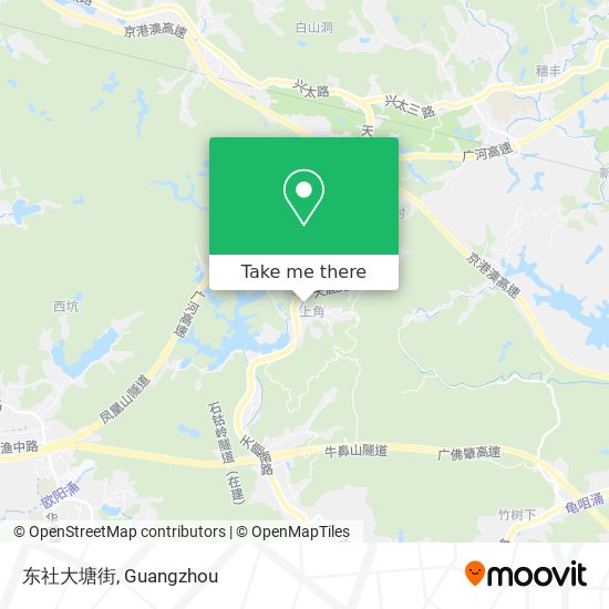 东社大塘街 map