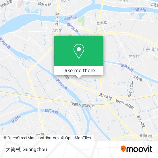 大简村 map