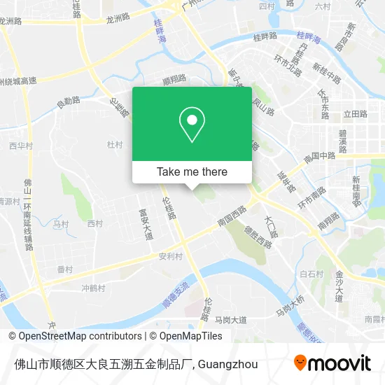 佛山市顺德区大良五溯五金制品厂 map