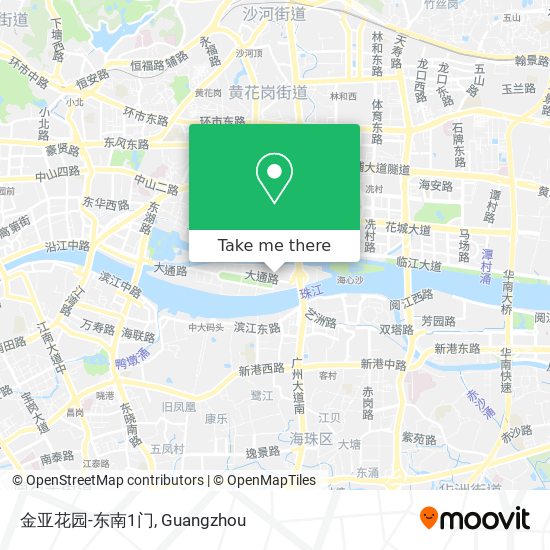 金亚花园-东南1门 map