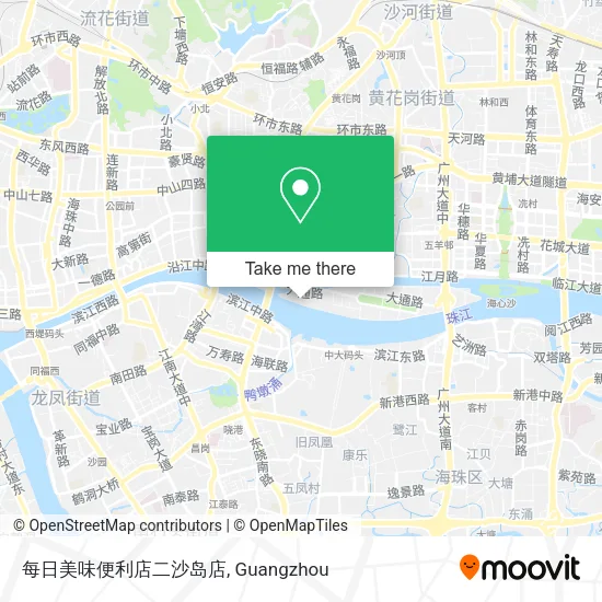 每日美味便利店二沙岛店 map