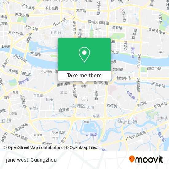 jane west map