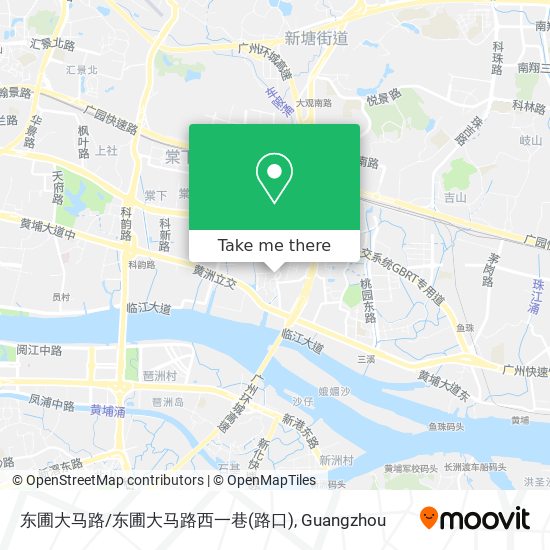 东圃大马路/东圃大马路西一巷(路口) map