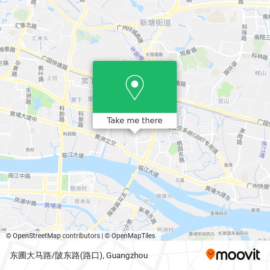 东圃大马路/陂东路(路口) map