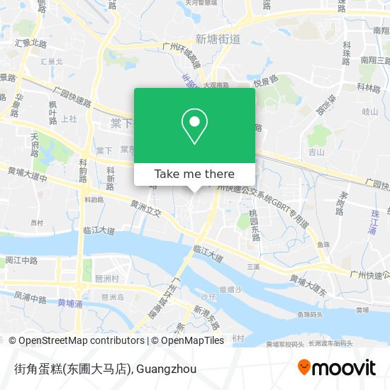 街角蛋糕(东圃大马店) map