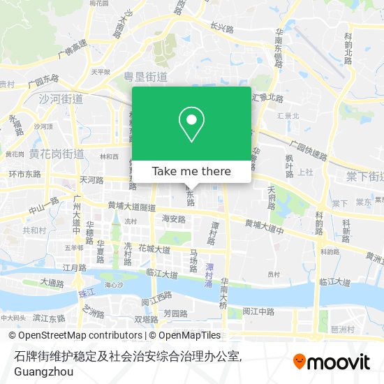 石牌街维护稳定及社会治安综合治理办公室 map